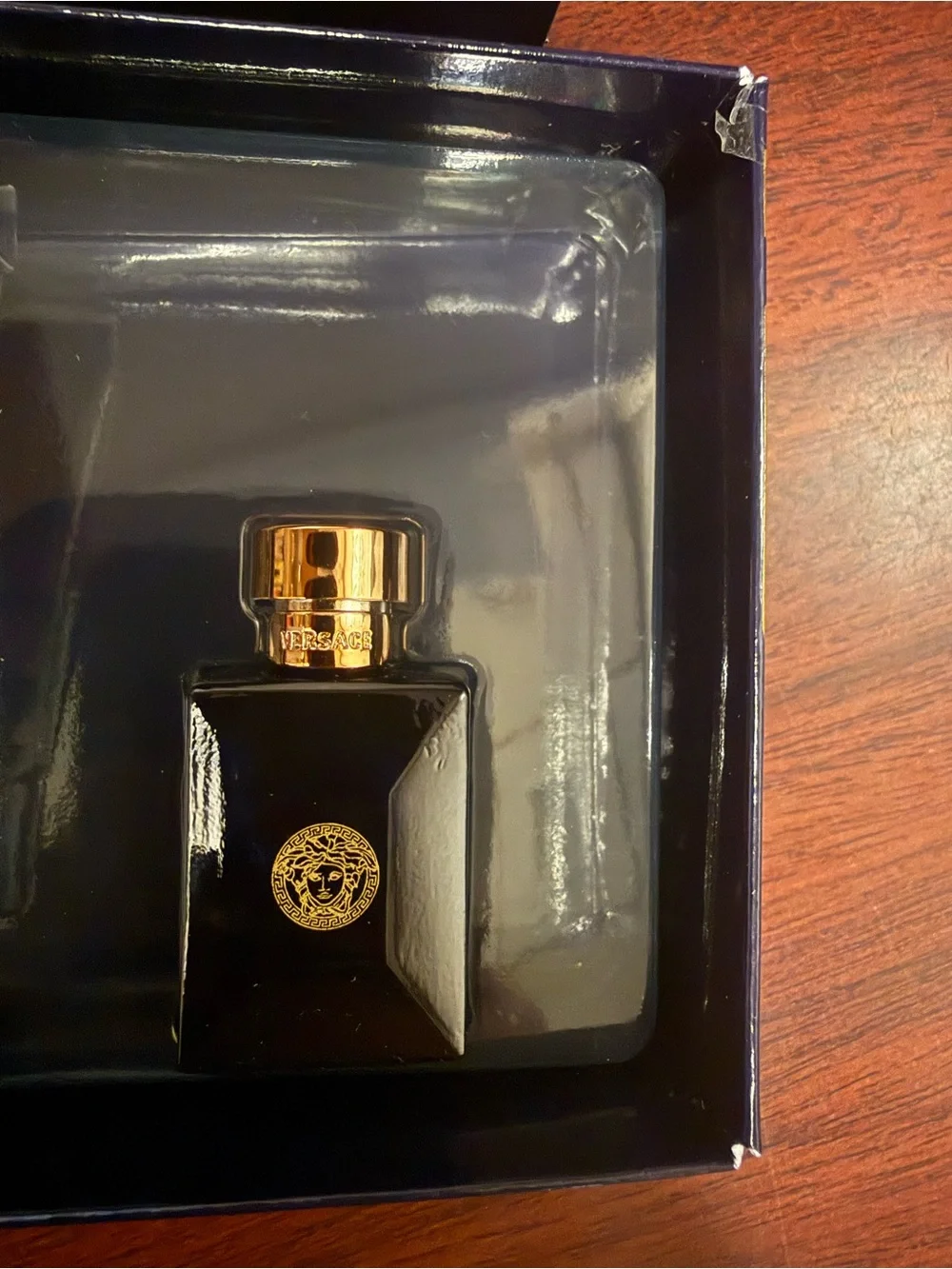 Versace Dylan Blue Men’s Grooming Trio - Black & Gold